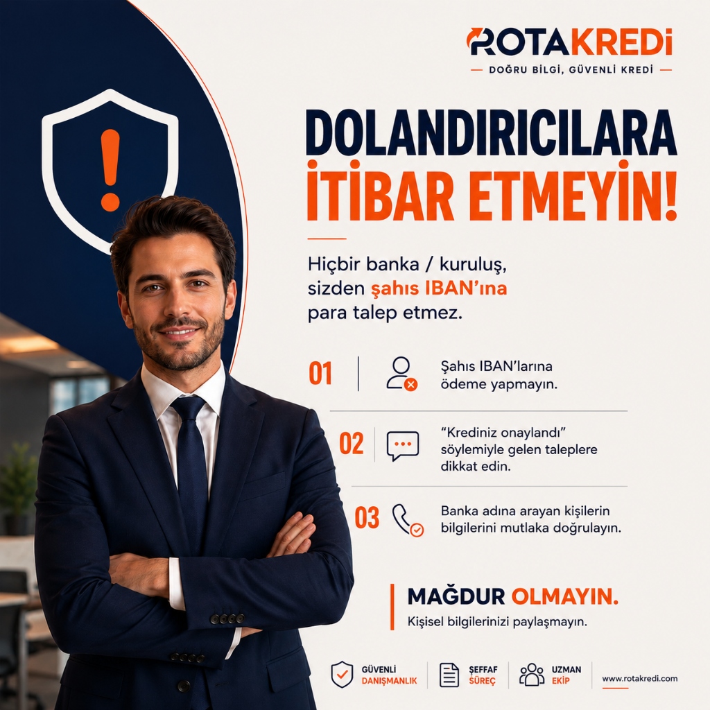 Dolandırıcılara İtibar Etmeyin